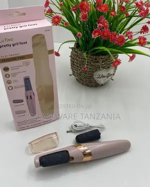 Luting Electronic Foot Pedicure Tool Rechargeable 2 Heads