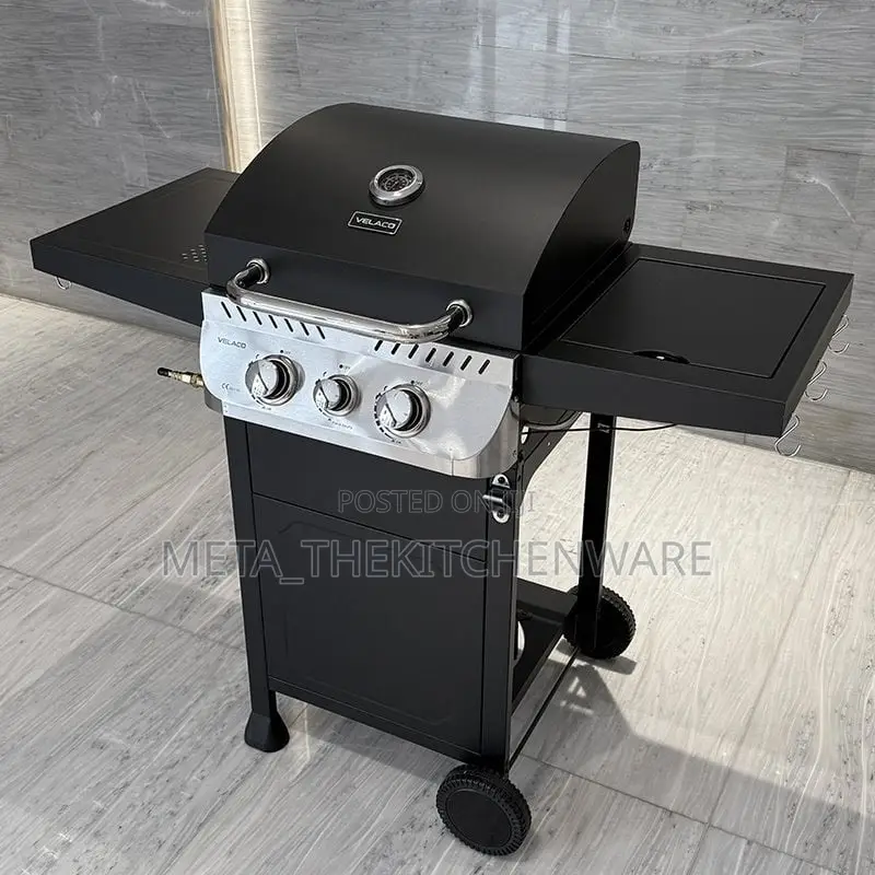 Decakila 2 Gas Burner Barbecue 8.5kw