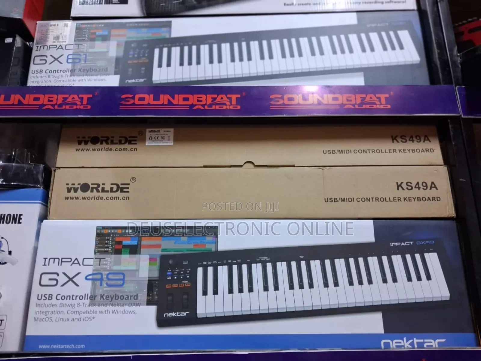 Impact Gx49key Midi Controller Keyboard 61key