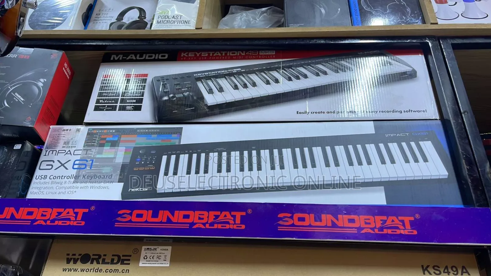 Impact Gx49key Midi Controller Keyboard 61key
