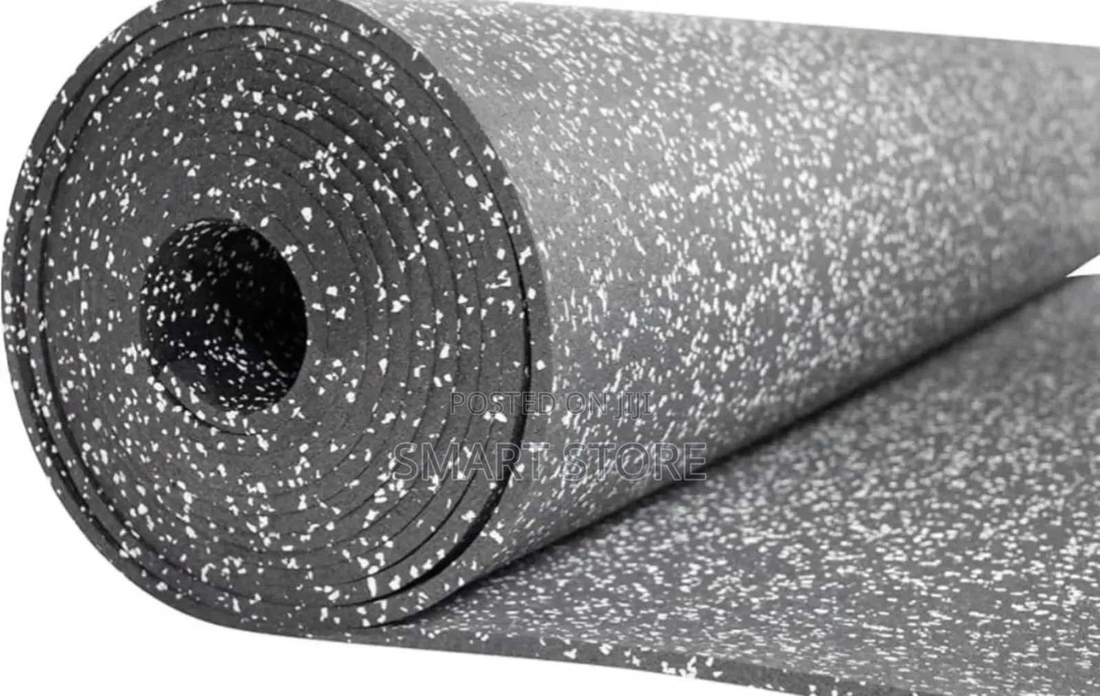 Heavy Duty Commercial Rubber Gym Flooring Roll (1m X 10m)