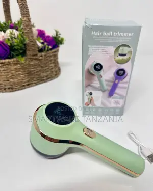 Hair Ball Trimmer Led Display Fabric Shaver Green Usb Charge