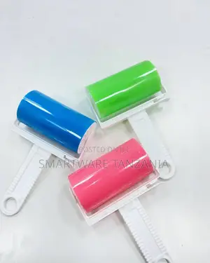 Sticky Lint Roller Clothes Hair Remover 3 Colors Blue Pink