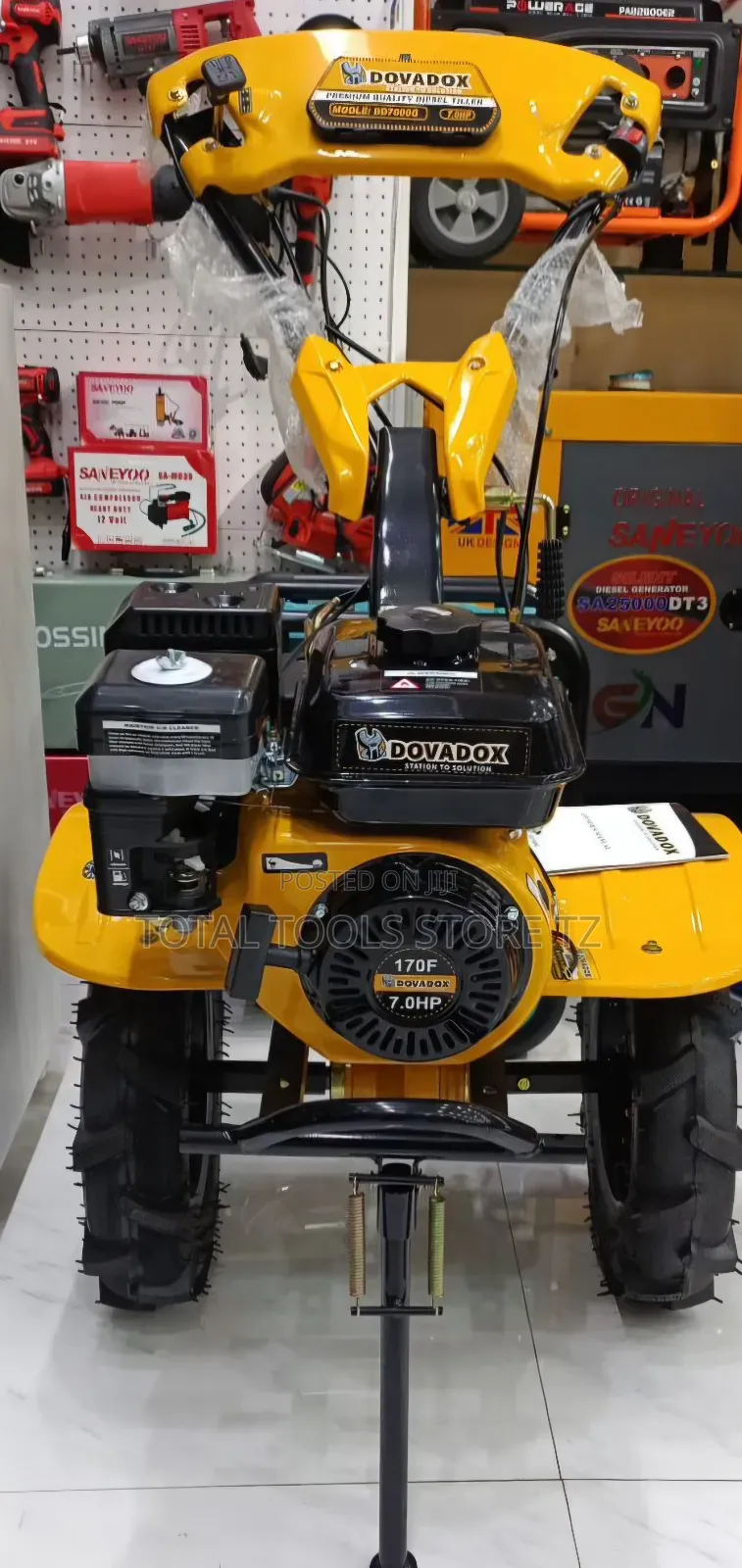 Dovadox Gasoline Power Tiller 7hp 170f