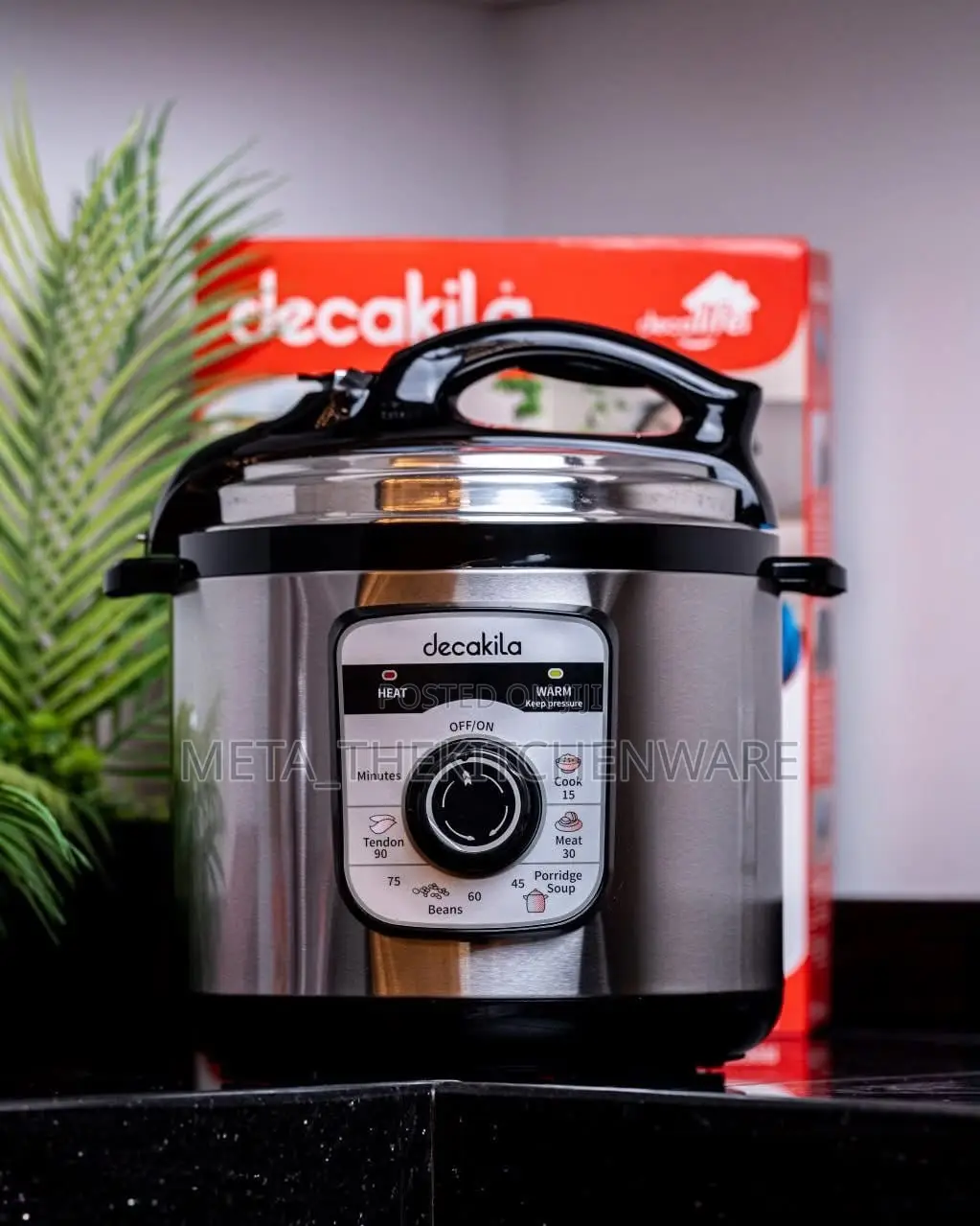 Decakila Electric Pressure Cooker 5l