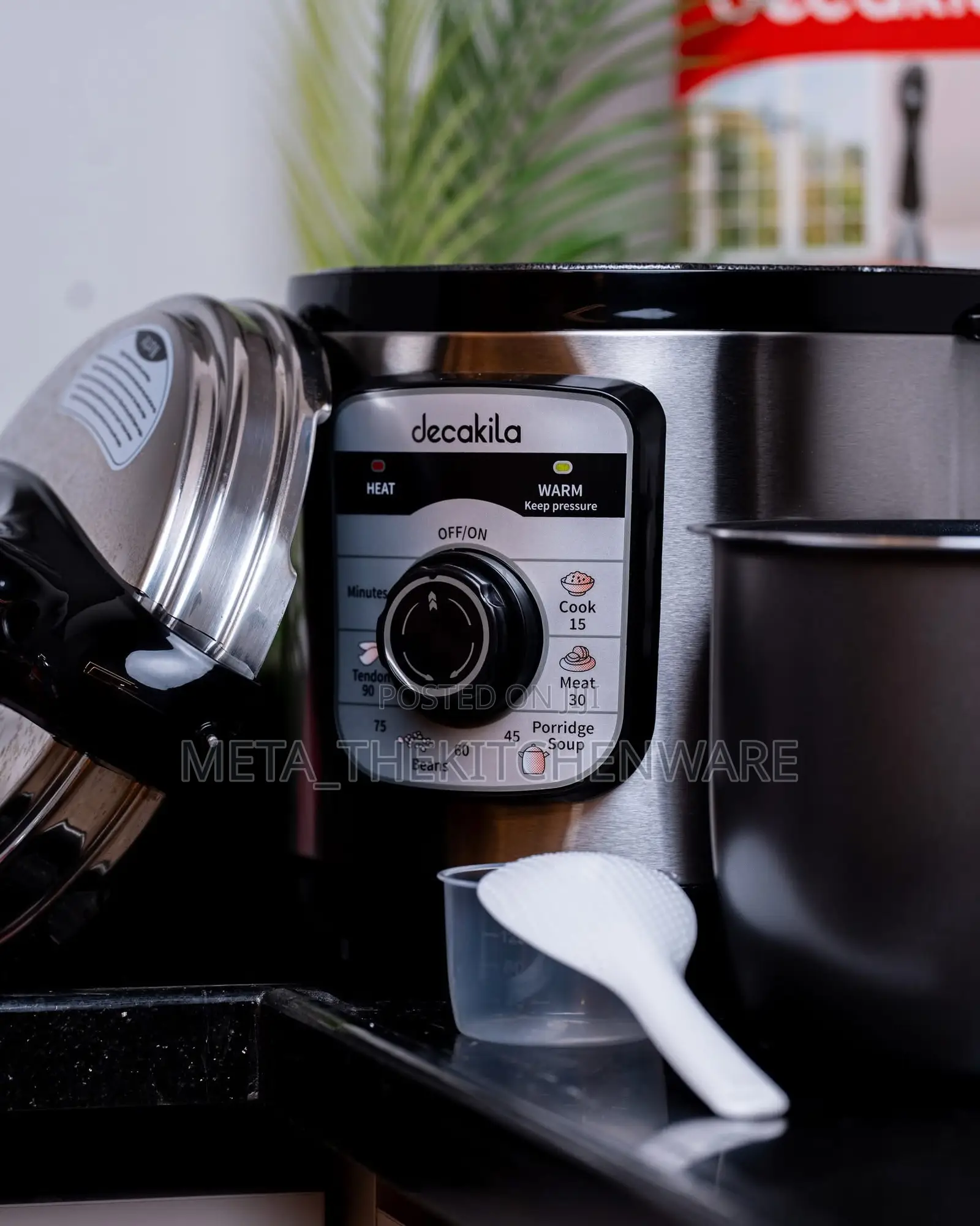 Decakila Electric Pressure Cooker 5l