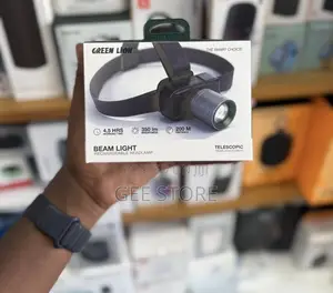Green Lion Beam Light Rechargeable Head Lamp 350 Lumens -