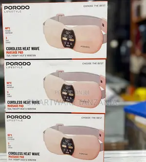 Porodo Cordless Heat Wave Massage Pad 60c Dual Therapy
