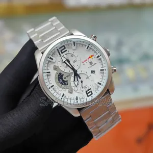 Tag Heuer Carrera Red Bull Racing Silver and White