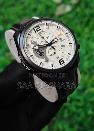Tag Heuer Grand Carrera Red Bull Racing Genuine Leather Black White