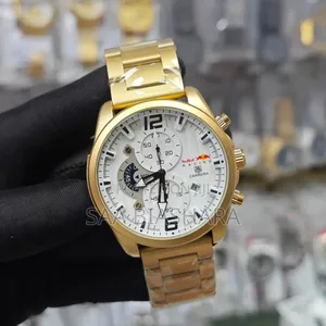 Tag Heuer Grand Carrera Red Bull Racing Stainless Steel GLD White