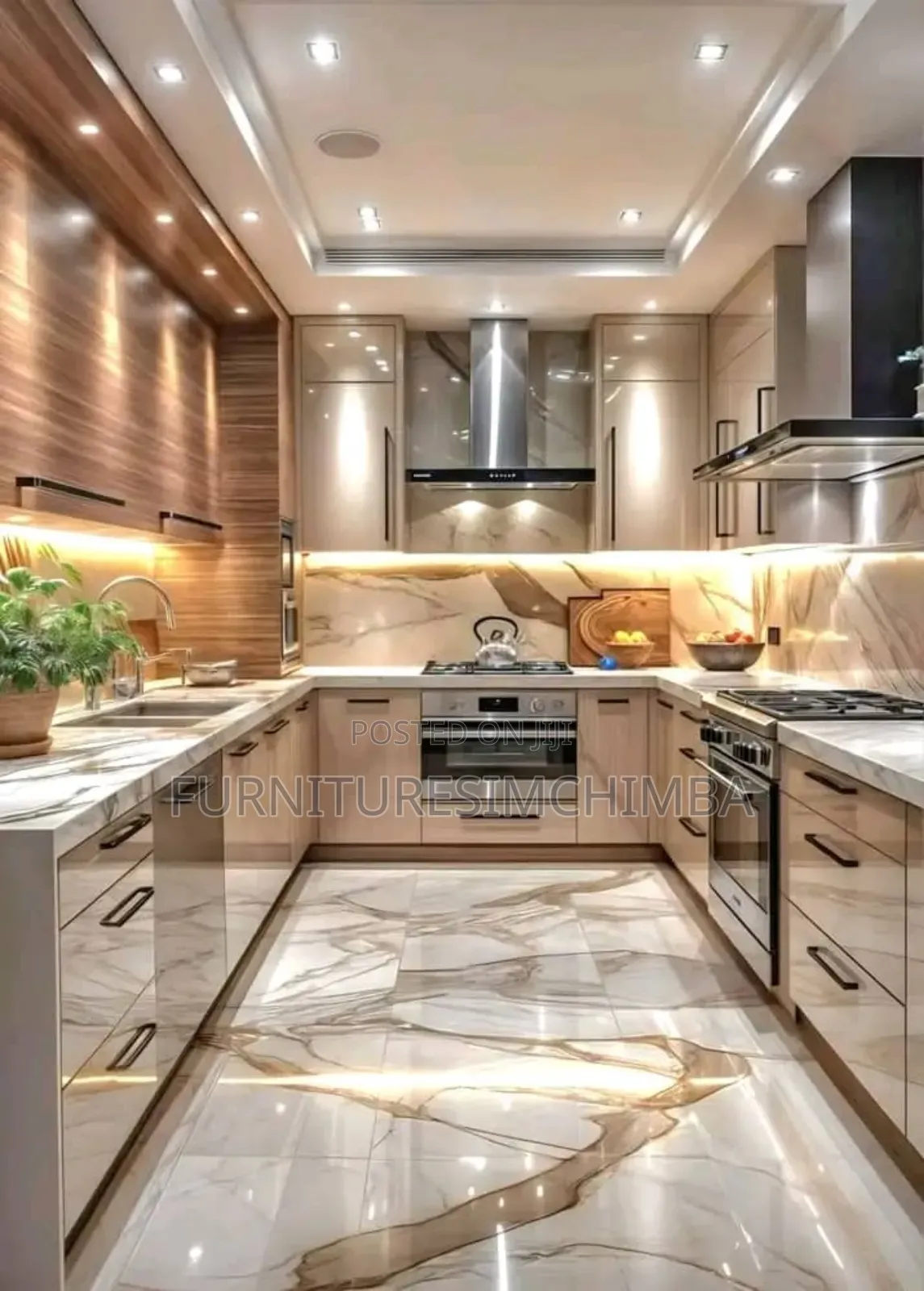 Luxury Kitchen Cabinet Set