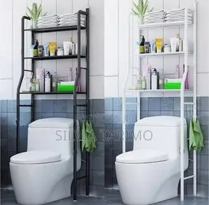Ce-Saving Bathroom Organizer Rack (Over Toilet Shelf)