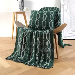 Luxury Sofa Throw Blanket With Matching Cushion – Modern Design