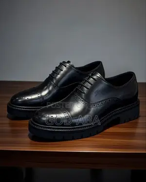Viatu Vya Ngozi Halisi Kwa Wanaume Wa Kiwango