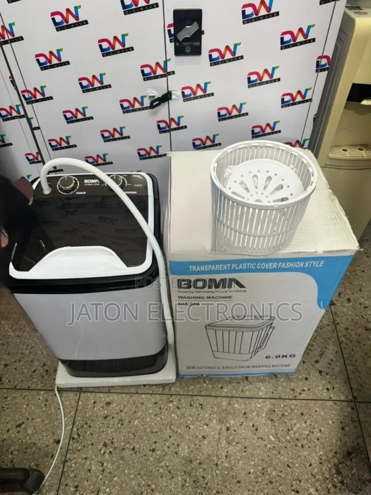 Boma Single Tub Washing Machine 6kg