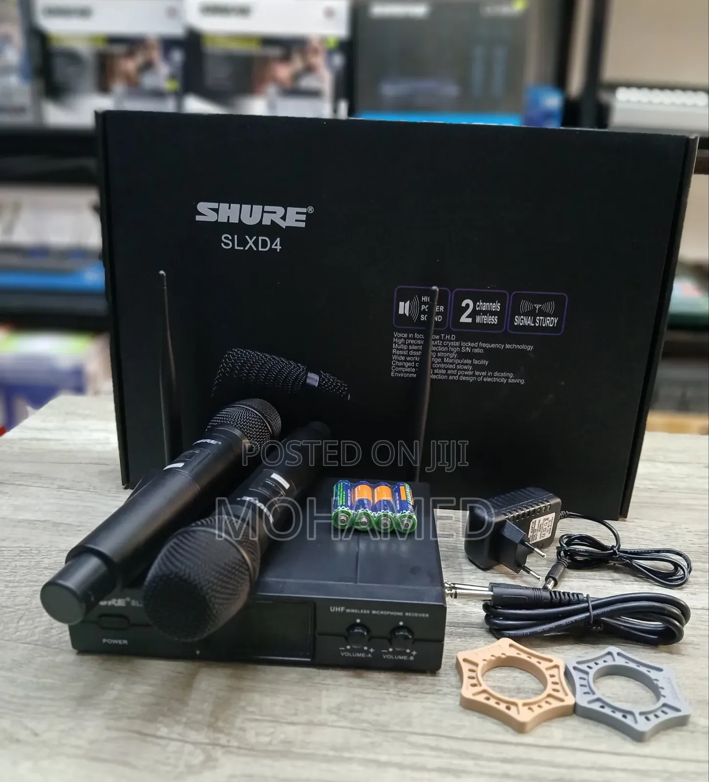 Shure Slxd4 Digital Wireless Receiver + Microphone (System)