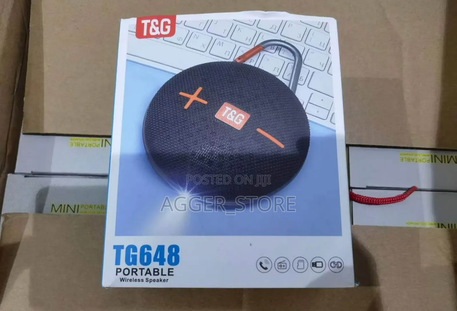 T G Tg648 Portable Wireles Wireless Speaker