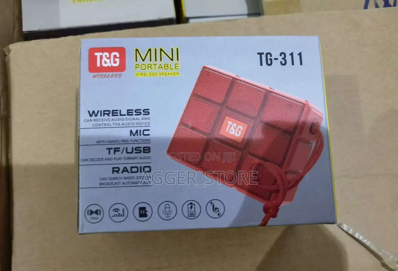 T G Mini Tg-311 Wireless Speaker