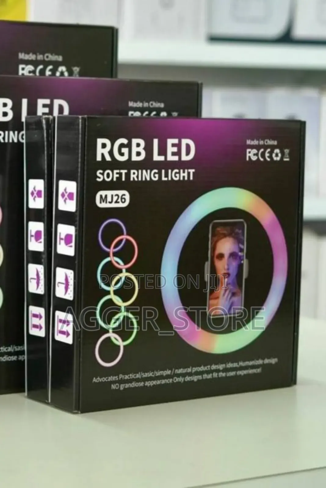RGB Mj26 10inches Led Soft Ring Light
