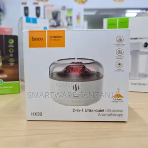 Hoco Hx30 2-in-1 Ultrasonic Volcanic Aromatherapy Diffuser 15hr