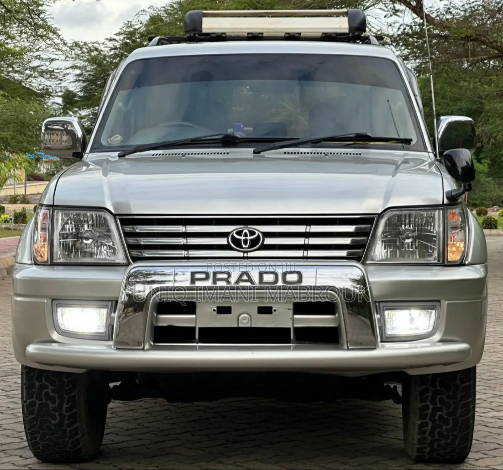 Toyota Land Cruiser Prado 1999 Silver