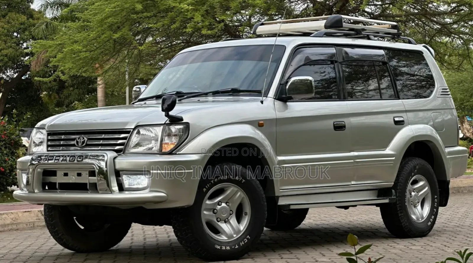 Toyota Land Cruiser Prado 1999 Silver