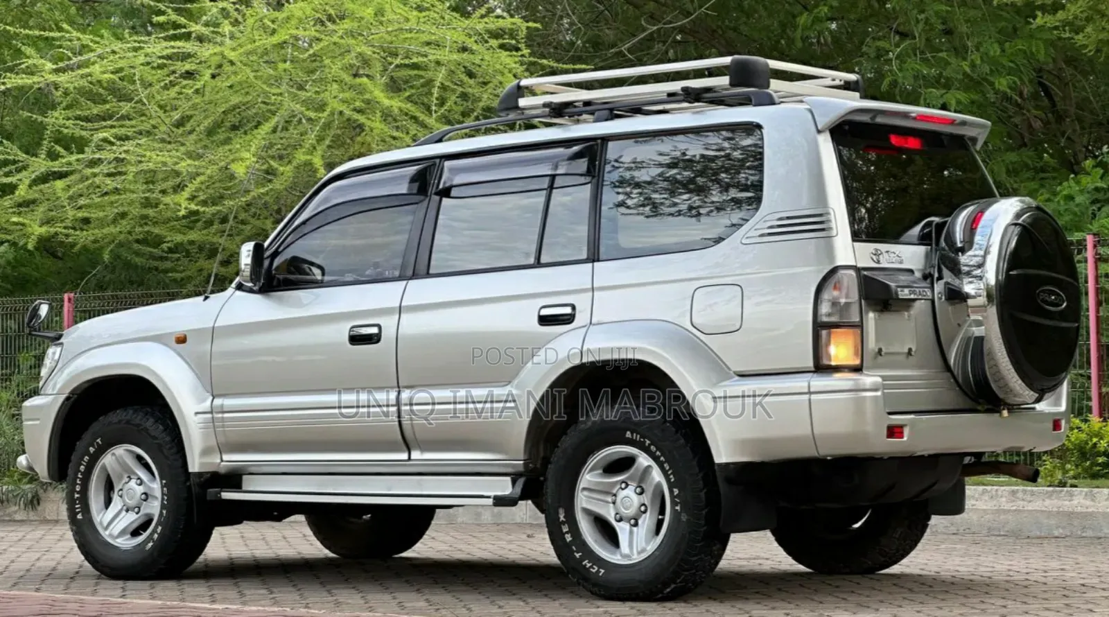 Toyota Land Cruiser Prado 1999 Silver