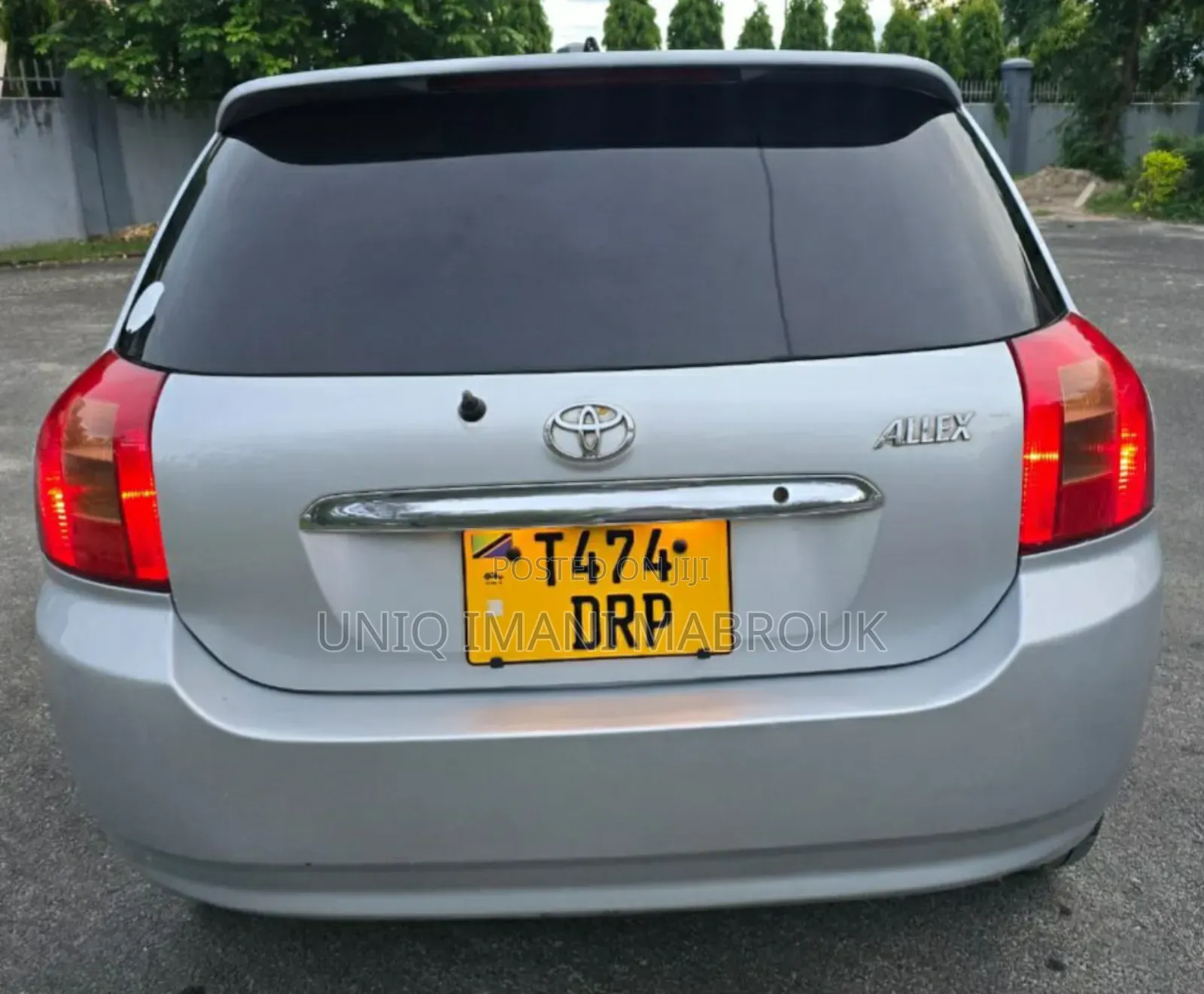 Toyota Allex 2003 Silver