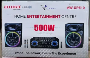 Aiwa Hometheatre 500watts (Bluetooth, Usb/Aux Inputs, and Fm Radio)