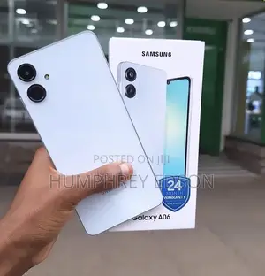 New Samsung Galaxy A06 128 GB White