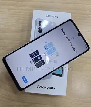 New Samsung Galaxy A06 128 GB White