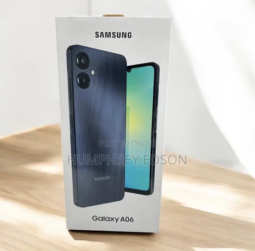 New Samsung Galaxy A06 64 GB Black