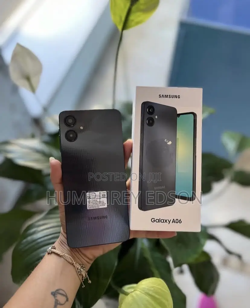 New Samsung Galaxy A06 64 GB Black