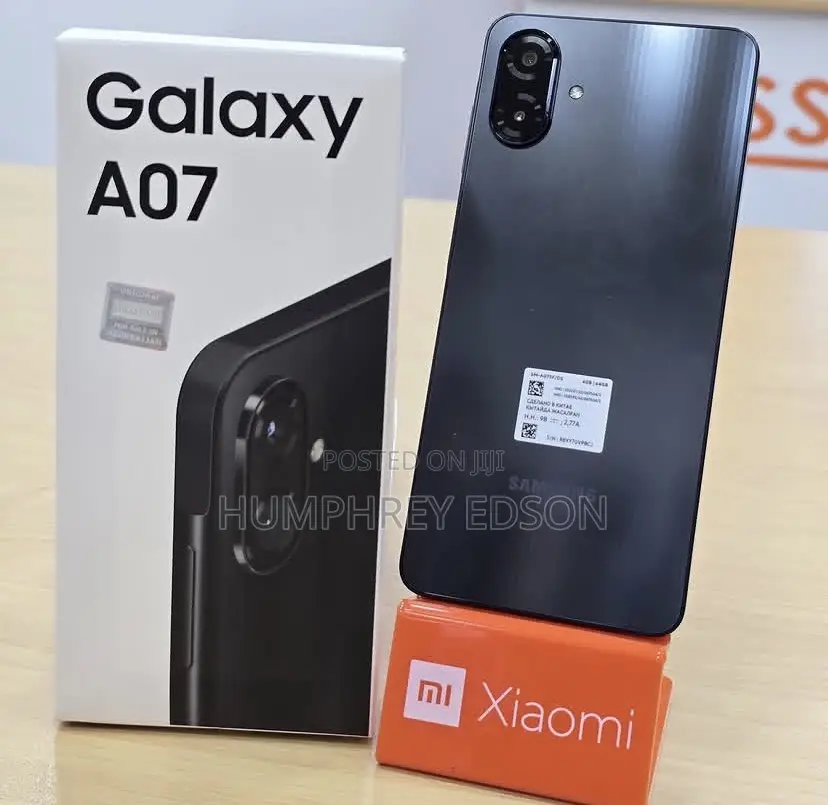 New Samsung Galaxy A07 128 GB Black