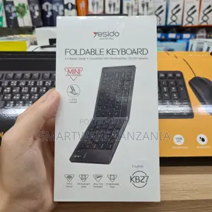 Yesido Kb27 Foldable Bt 5.0 Keyboard 65 Keys Ultra-thin
