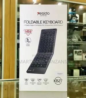 Yesido Kb27 Portable Bt 5.0 Foldable Keyboard With Stand