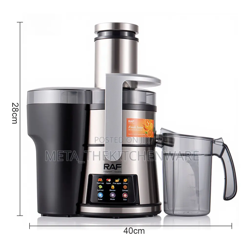 Raf Heavy Duty Juicer Extractor With Digital Selection 2.4l
