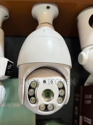 PTZ Bulb 4g Simcard Camera