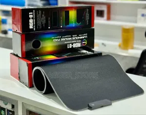 RGB Gaming Mousepad(Usb Powered,Support Mouse and Keyboard,14 Coulors)