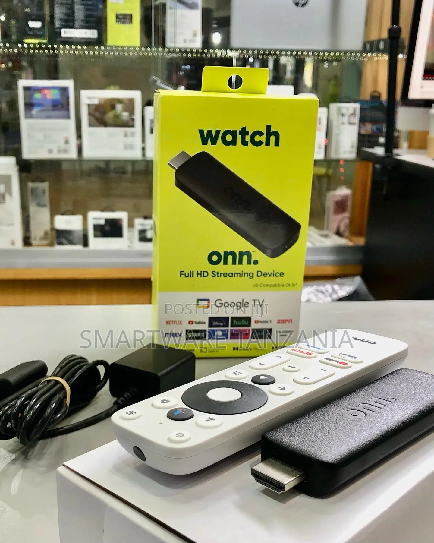 Onn Full Hd Streaming Stick Google Tv Dolby Audio Hdmi