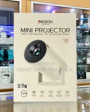 Yesido Tv14 Mini Projector 1280x720p Wifi 6 Bt 5.0 Mirror