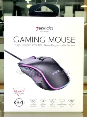 Yesido Kb20 Gaming Mouse 7200 Dpi Rgb 7 Programmable Keys
