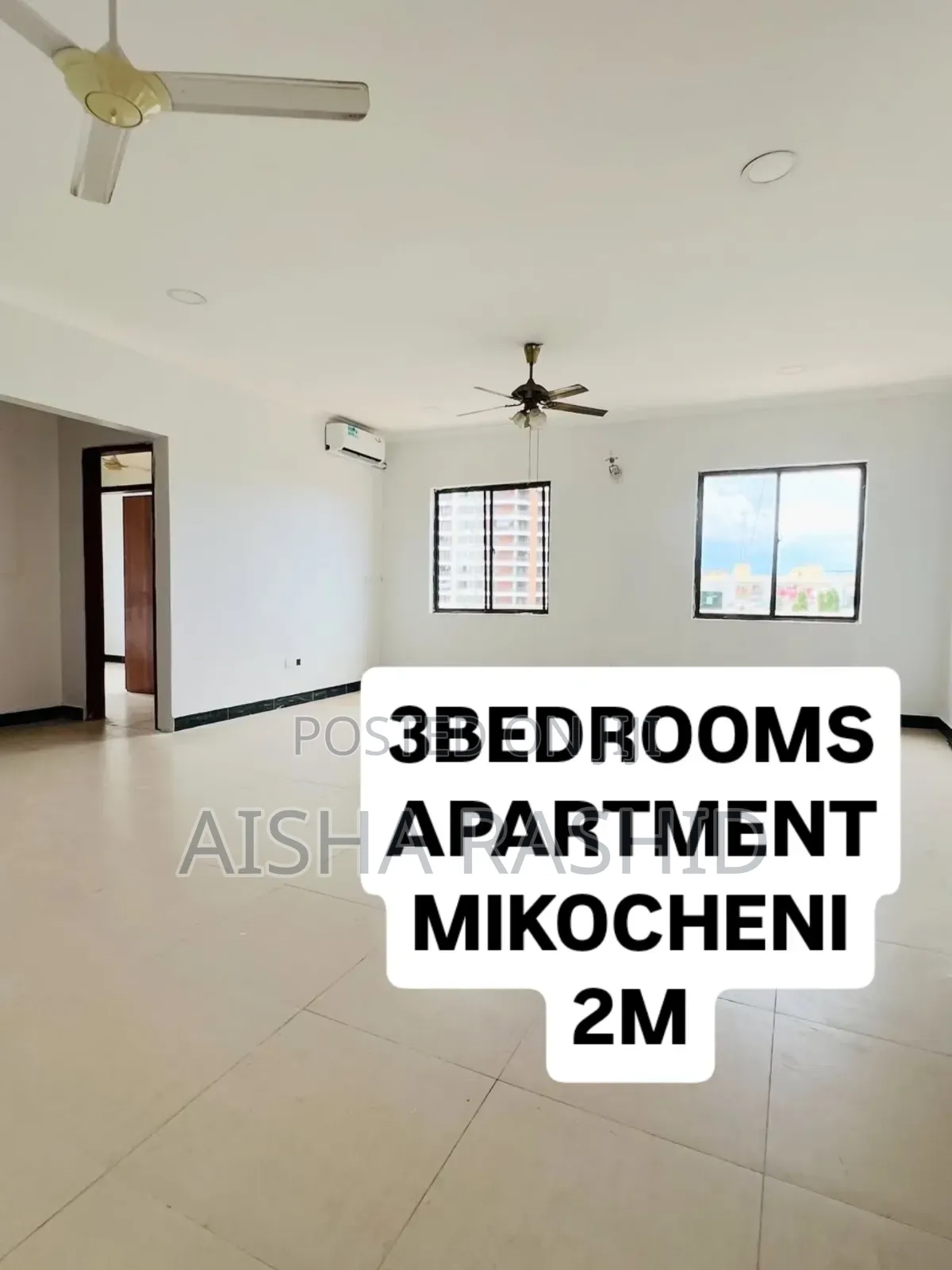 3bdrm Apartment in Kinondoni for rent