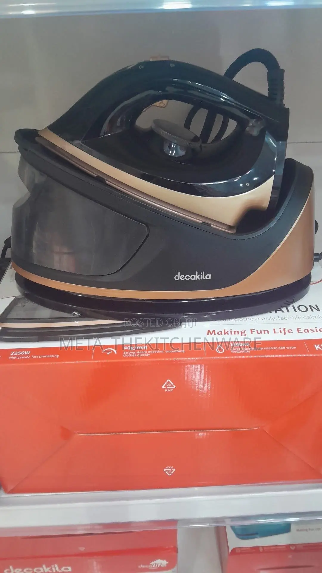 Decakila Steam Station Iron 2250w 5.5l
