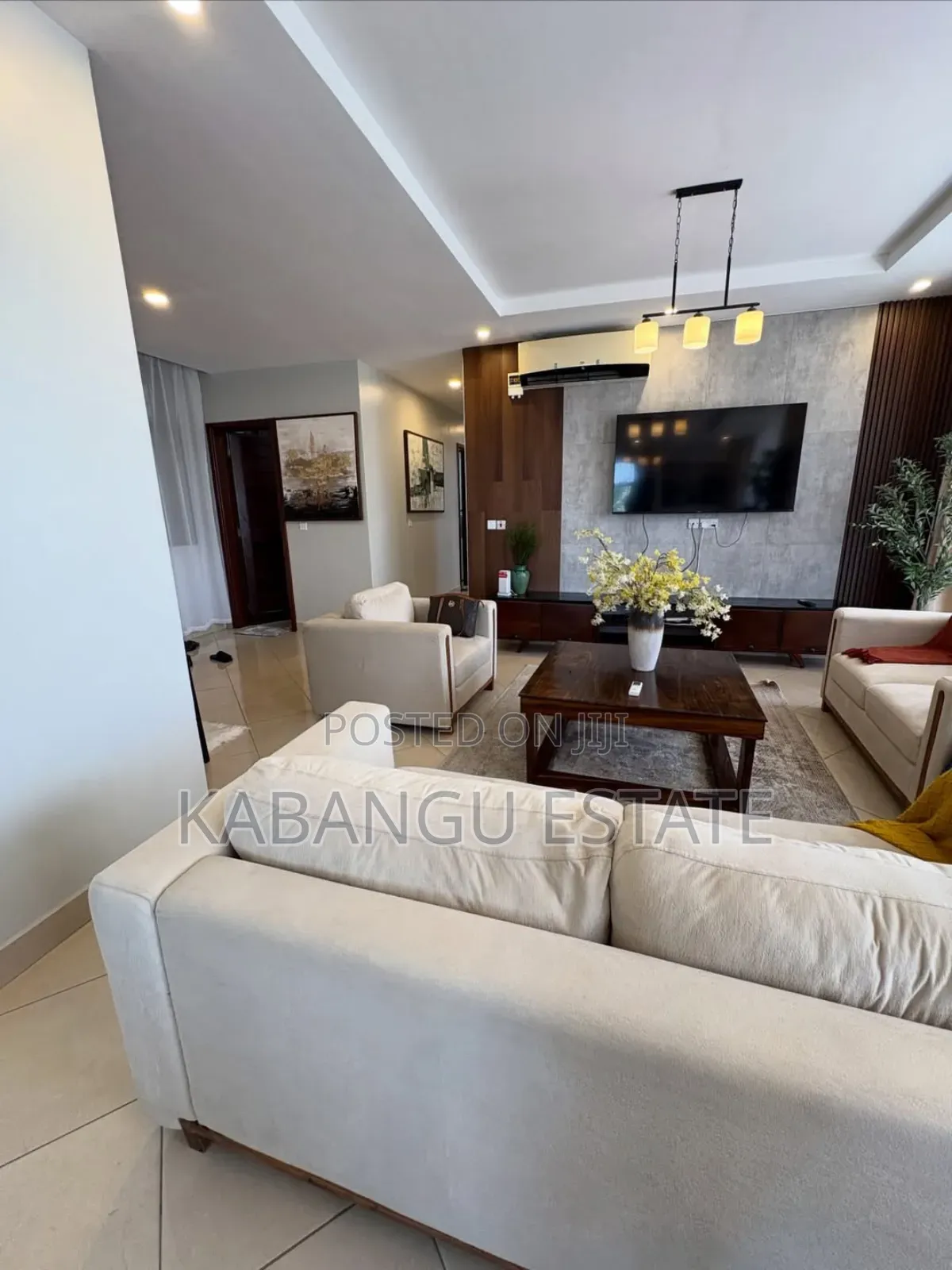 Furnished 3bdrm Apartment in Mikocheni for rent