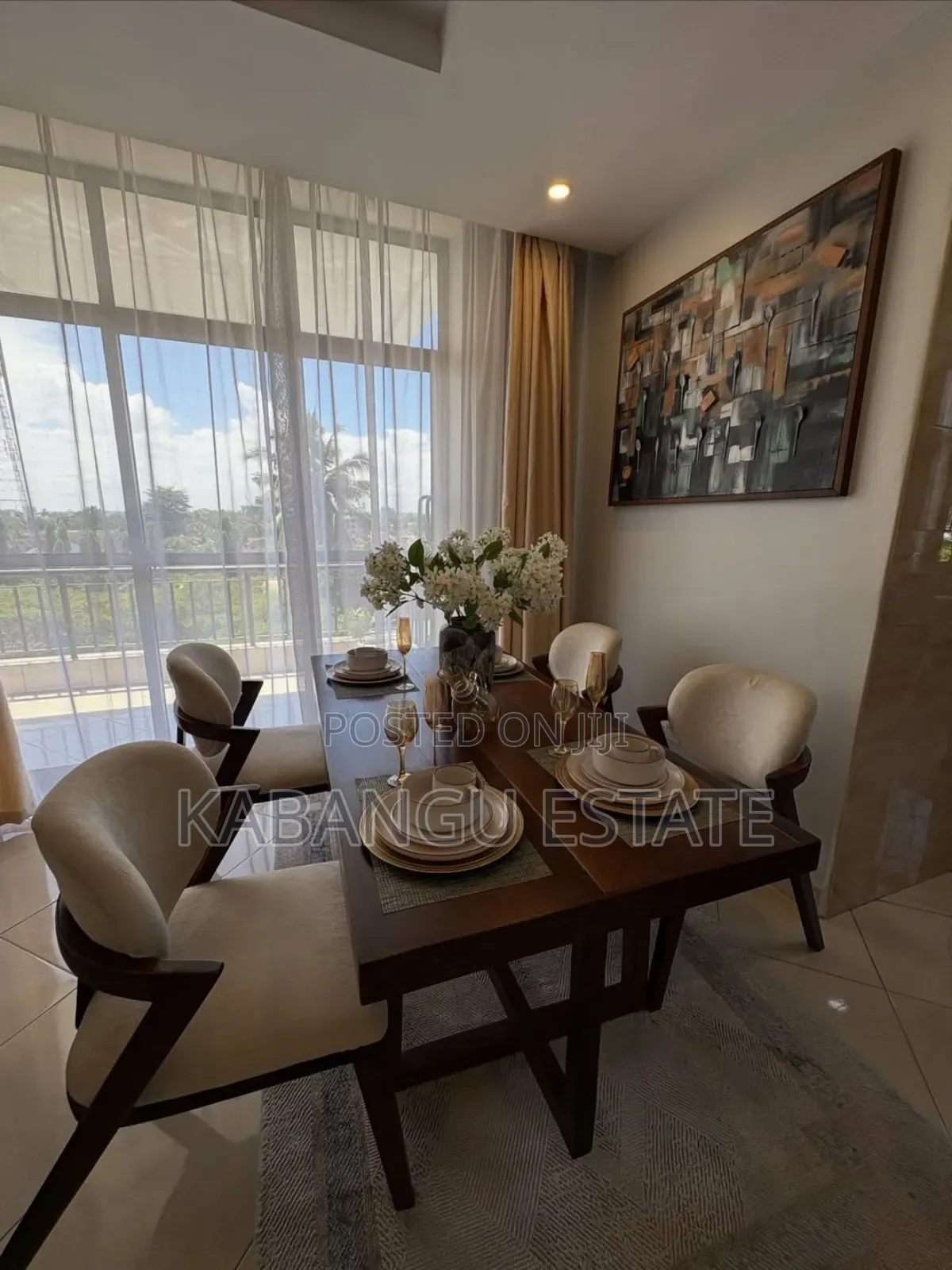 Furnished 3bdrm Apartment in Mikocheni for rent