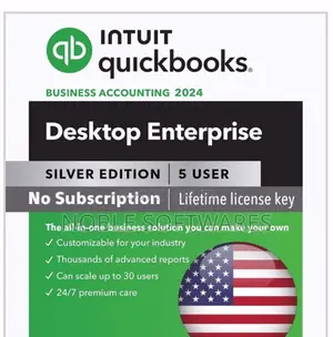 Intuit Quickbooks Enterprise 2024 ( 5 PCS/5 Users )