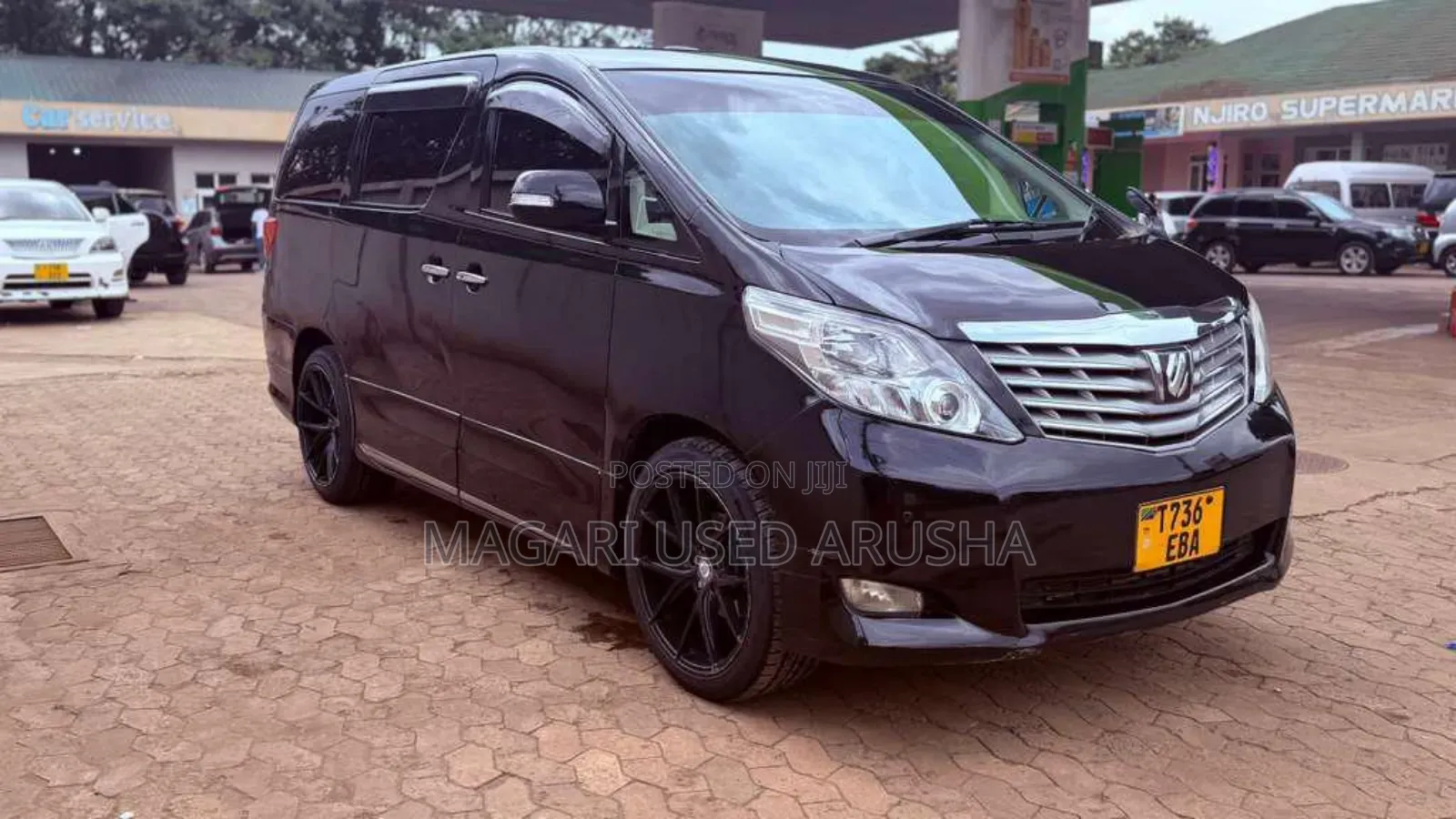 Toyota Alphard 2008 Black