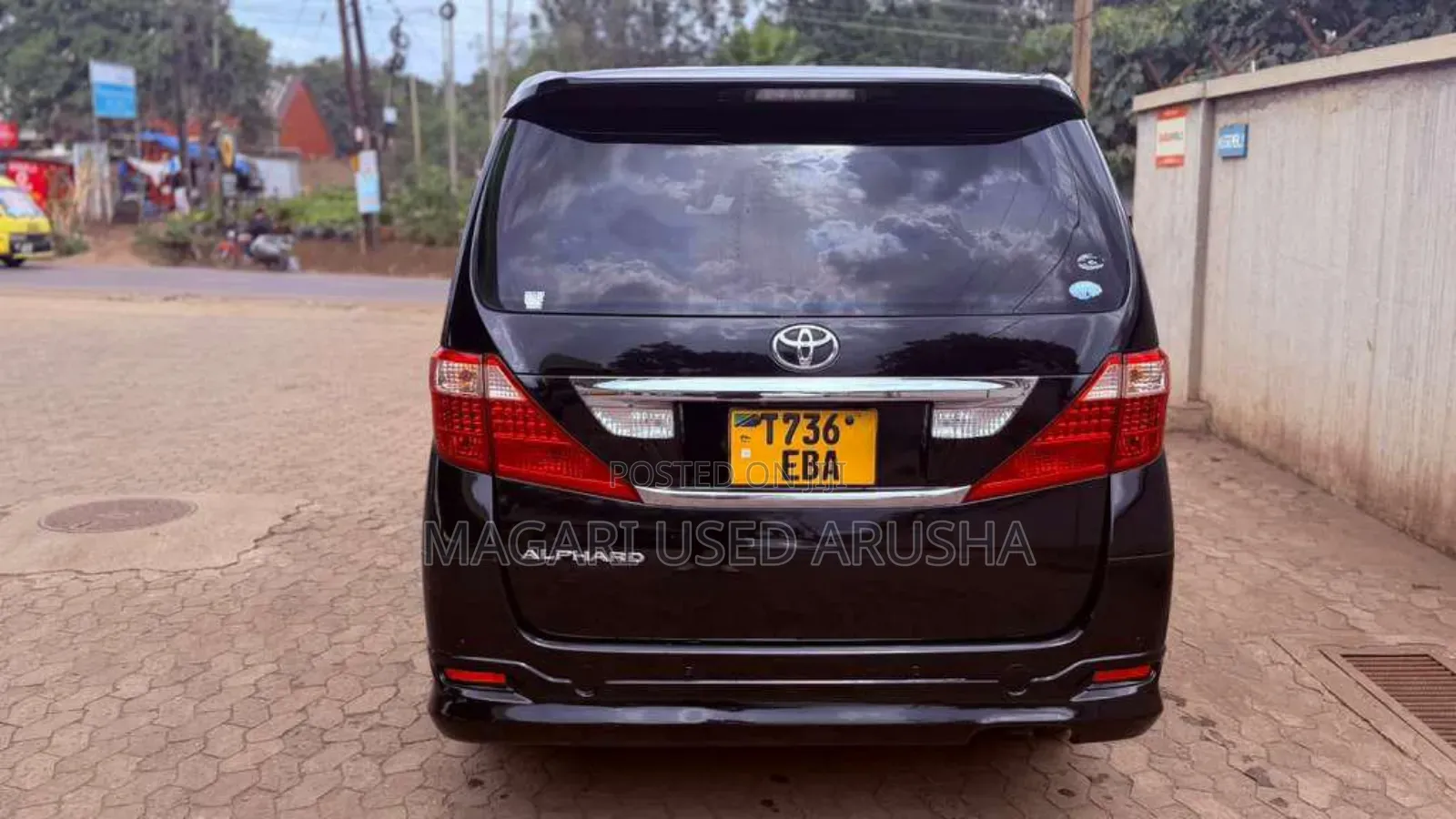 Toyota Alphard 2008 Black